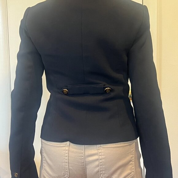 CAbi Navy, Double Breasted jacket, size 0 with beautiful detail - Picture 7 of 10